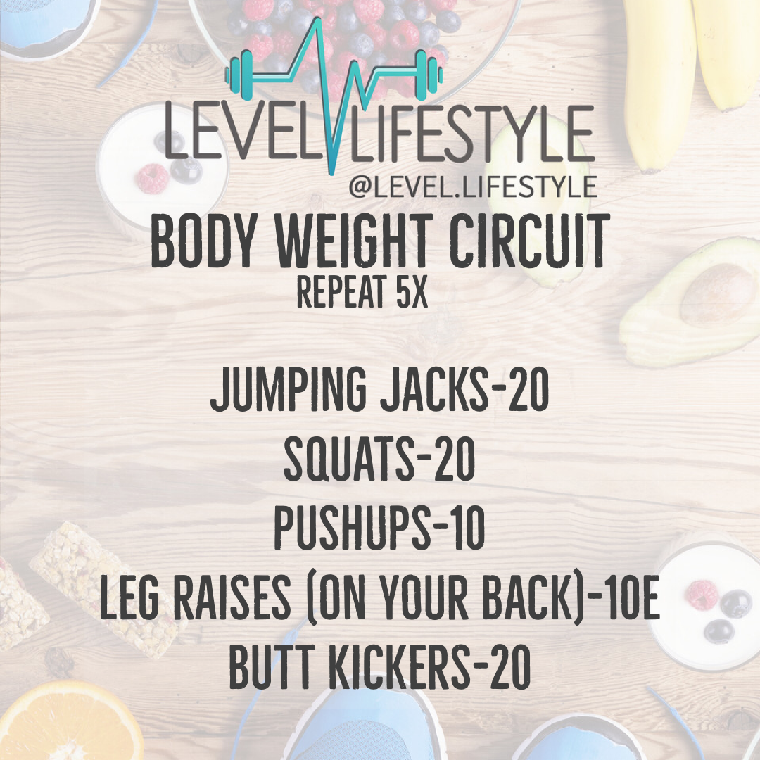 level lifestyle body weight